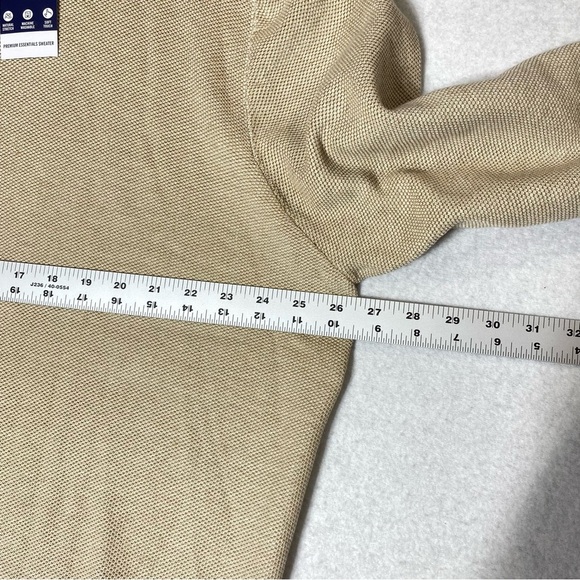 IZOD Honeycomb Crewneck Sweater Men's XXL Rock Heather Pullover Knit Casual NWT - Picture 13 of 15